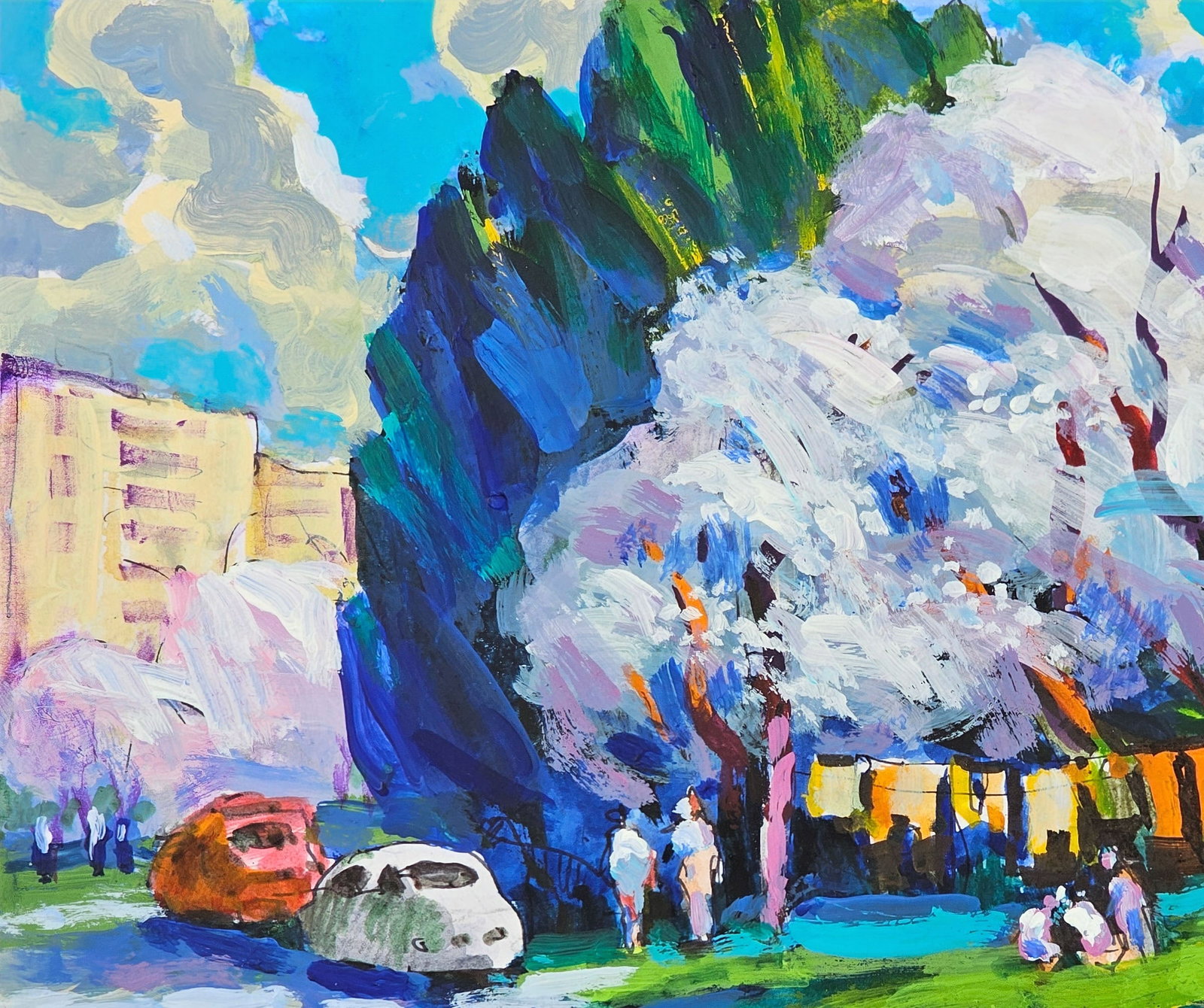 Oil painting Landscape Vyacheslav Petrovich Babac - 3