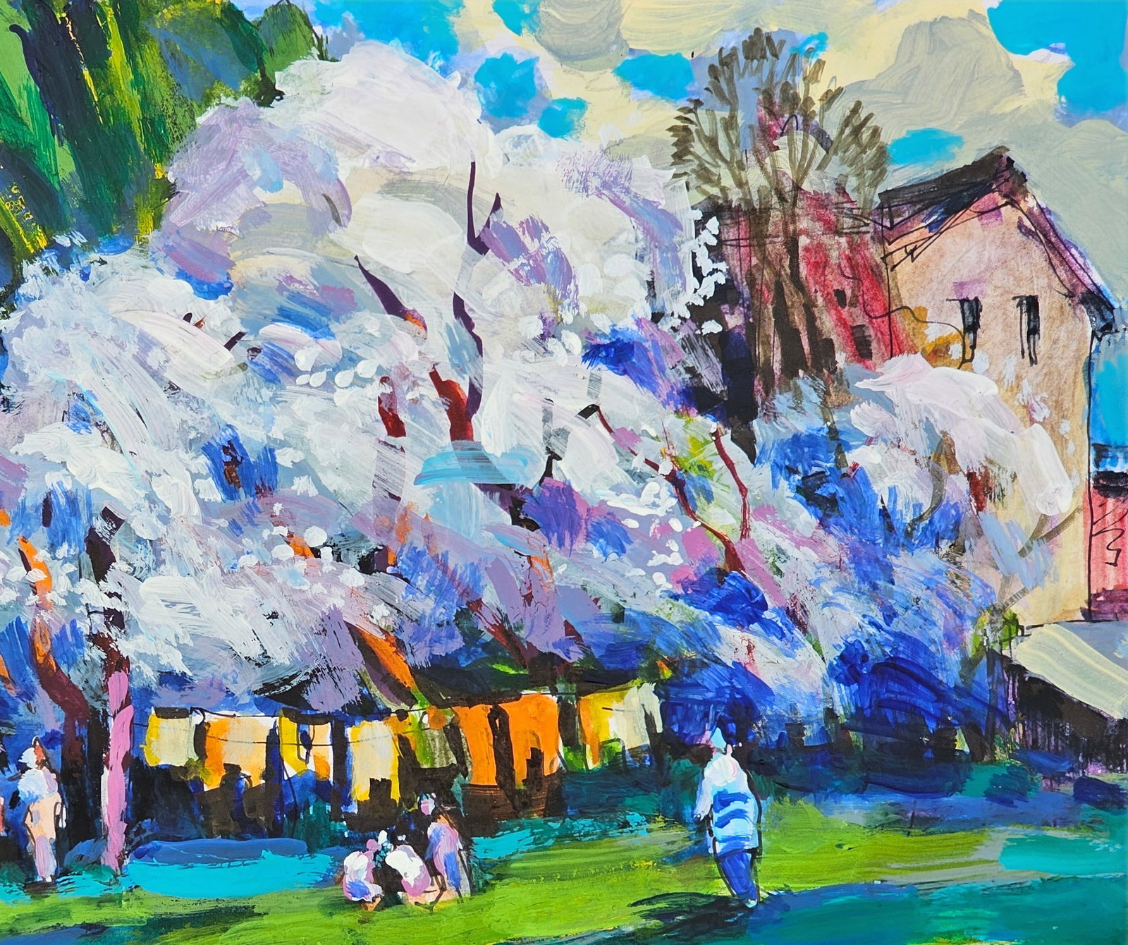 Oil painting Landscape Vyacheslav Petrovich Babac - 4