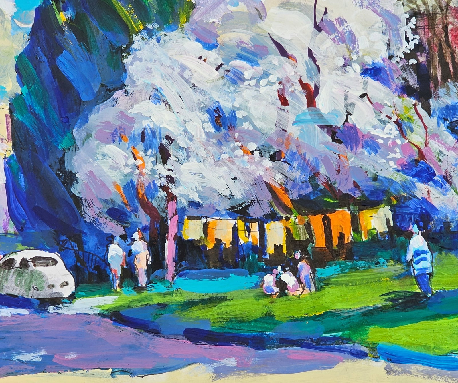 Oil painting Landscape Vyacheslav Petrovich Babac - 7