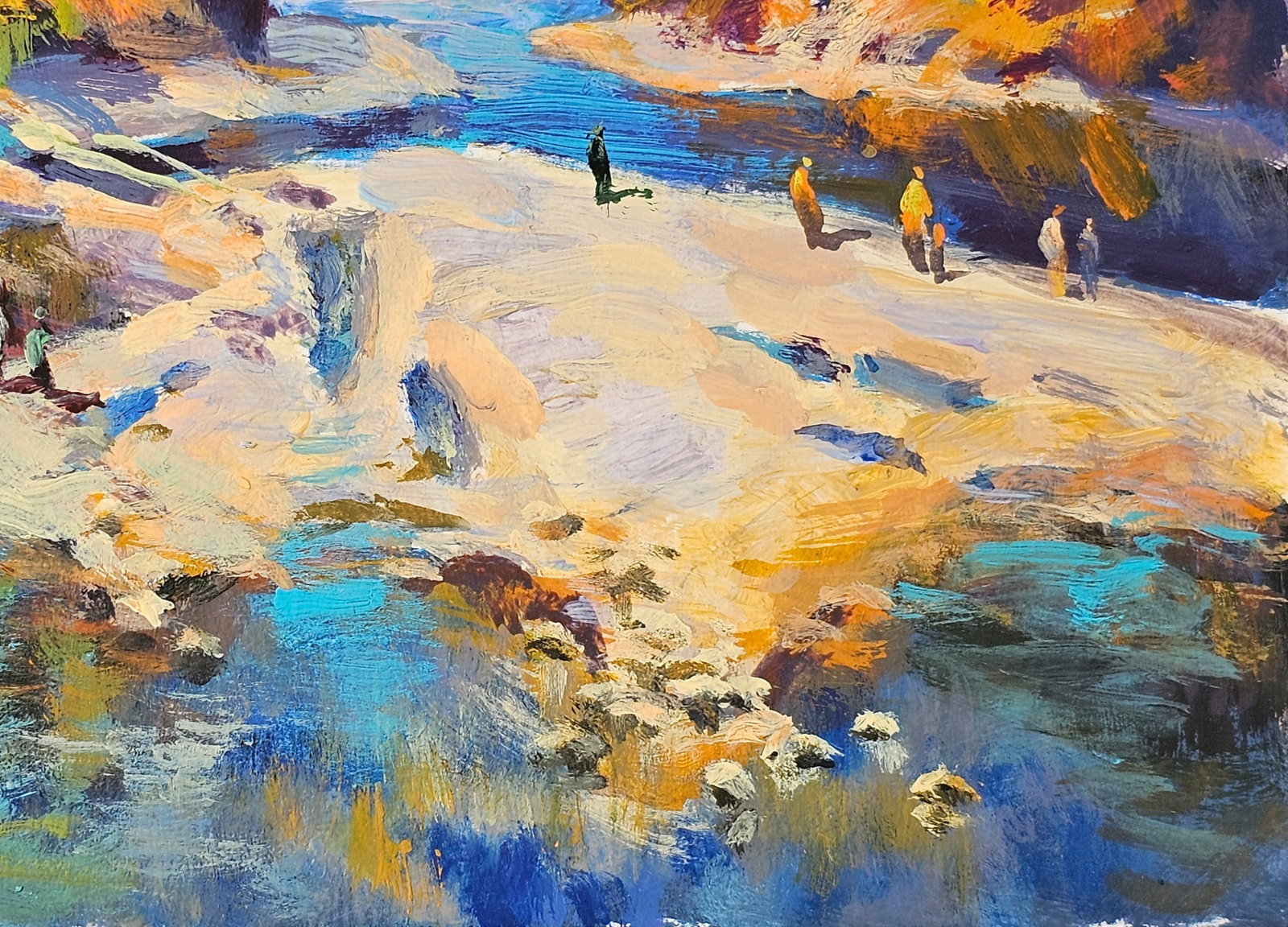 Acrylic painting the city of Ivano-Frankivsk Vyacheslav Petrovich Babac - 6