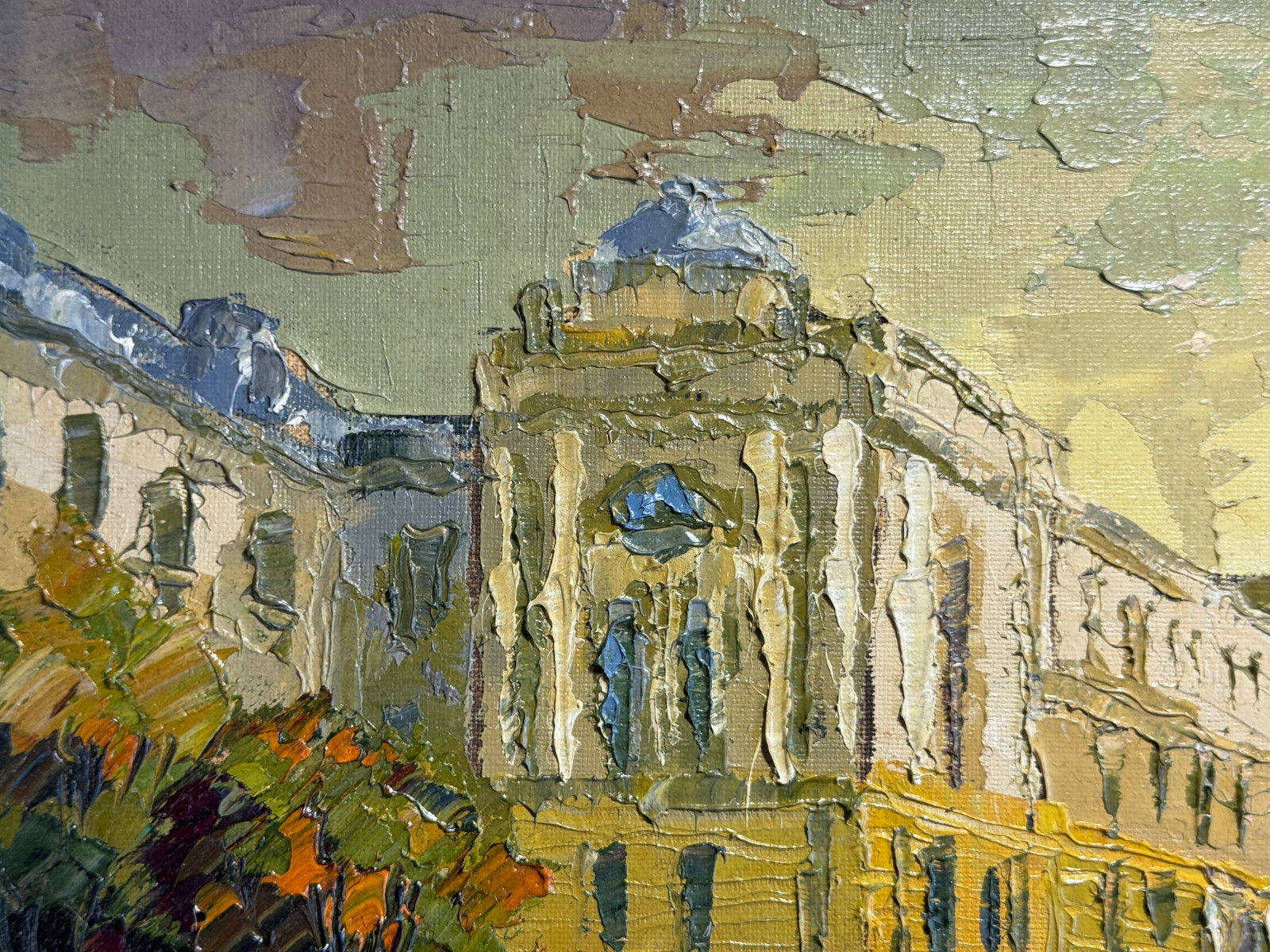 Oil painting with frame Ivan Franko National University of Lviv K. Leonid - 2