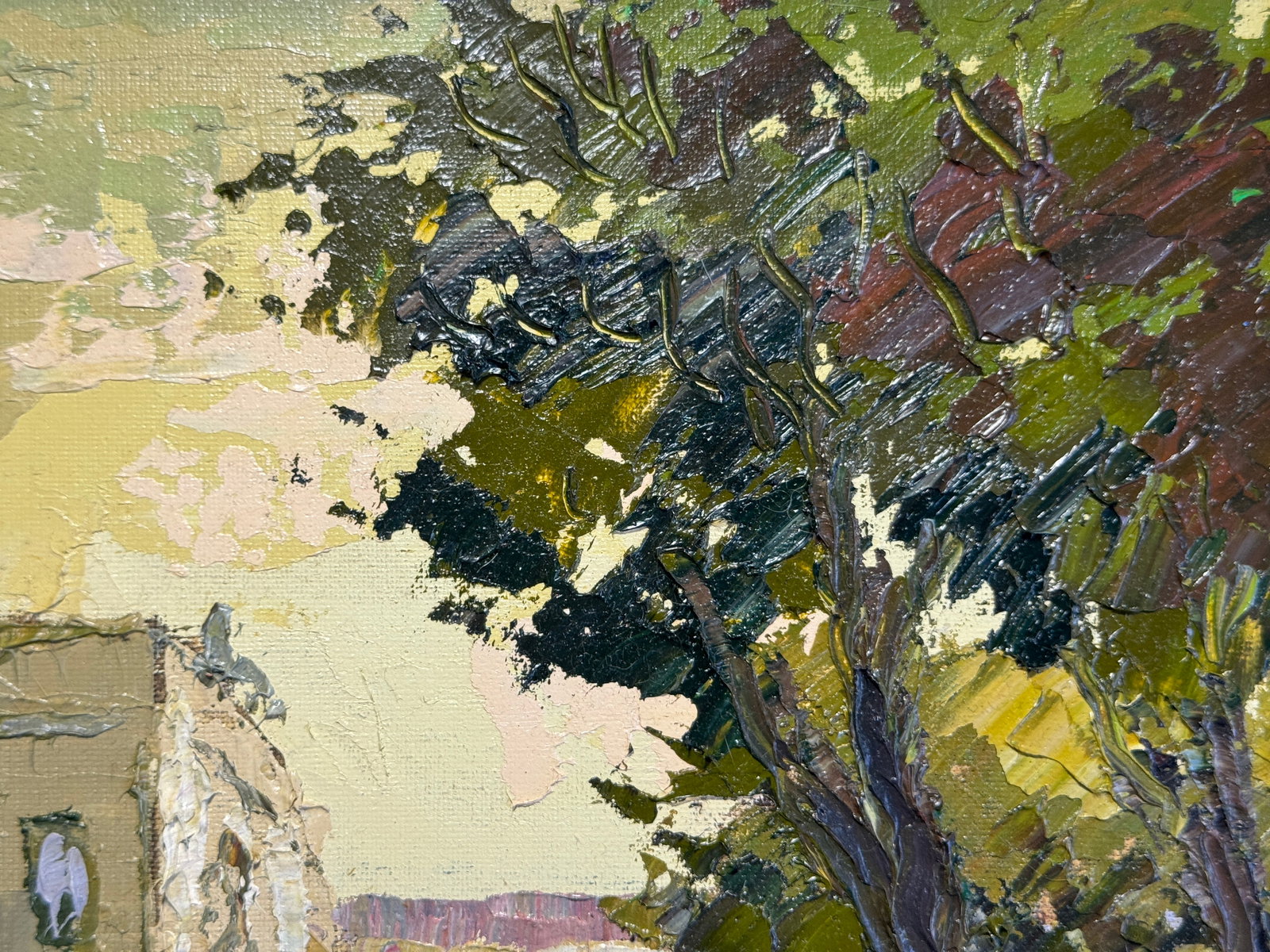 Oil painting with frame Ivan Franko National University of Lviv K. Leonid - 7