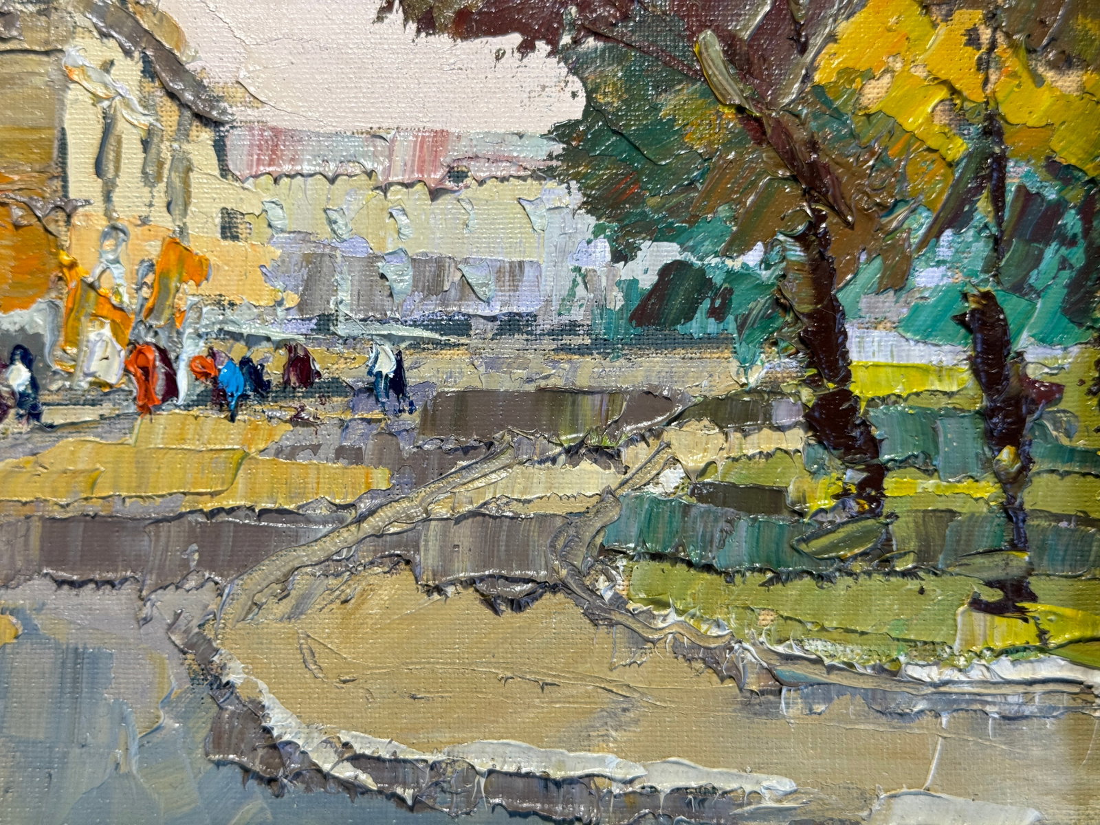 Oil painting with frame Ivan Franko National University of Lviv K. Leonid - 7