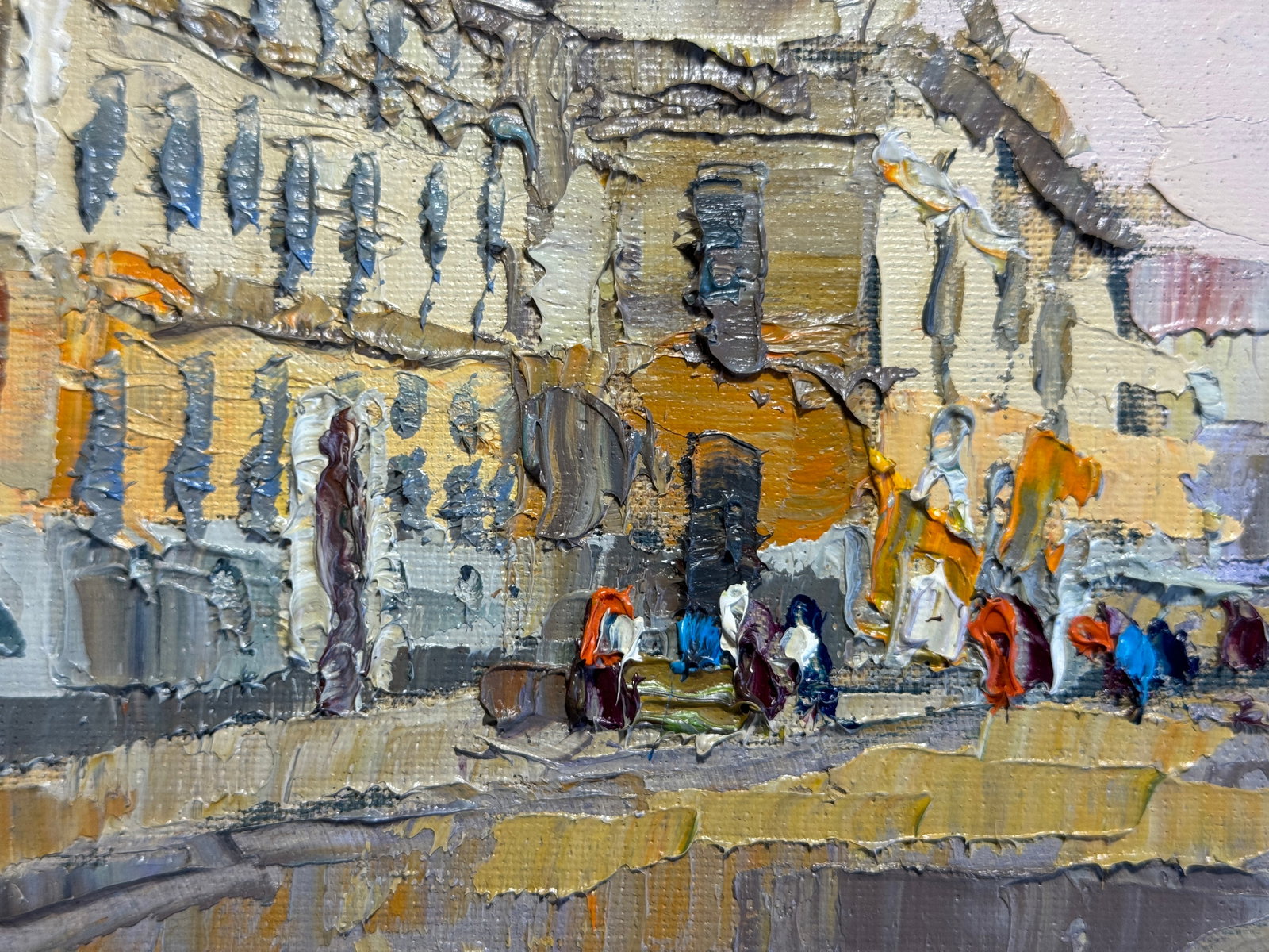 Oil painting with frame Ivan Franko National University of Lviv K. Leonid - 8