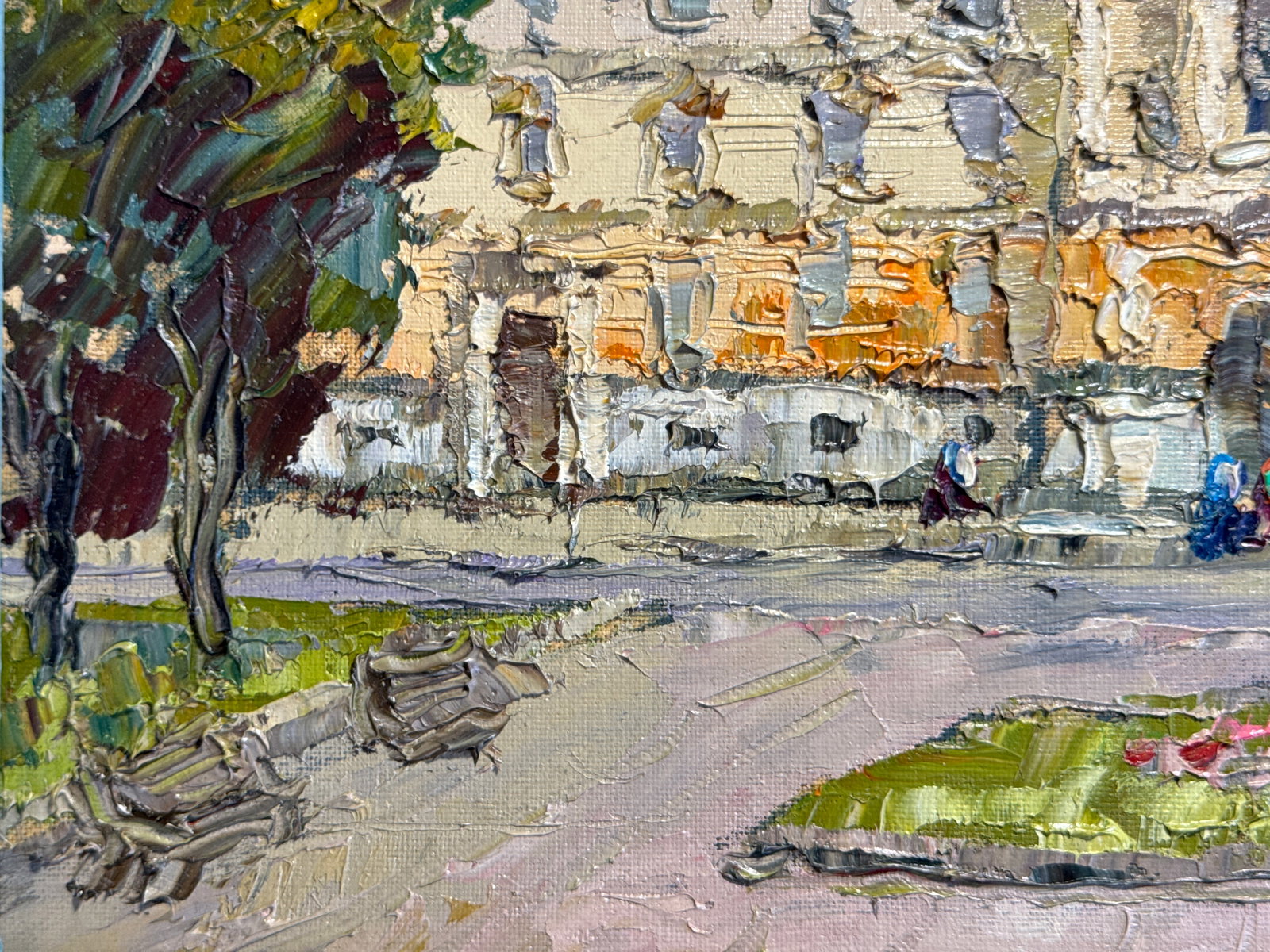 Oil painting with frame Ivan Franko National University of Lviv K. Leonid - 3