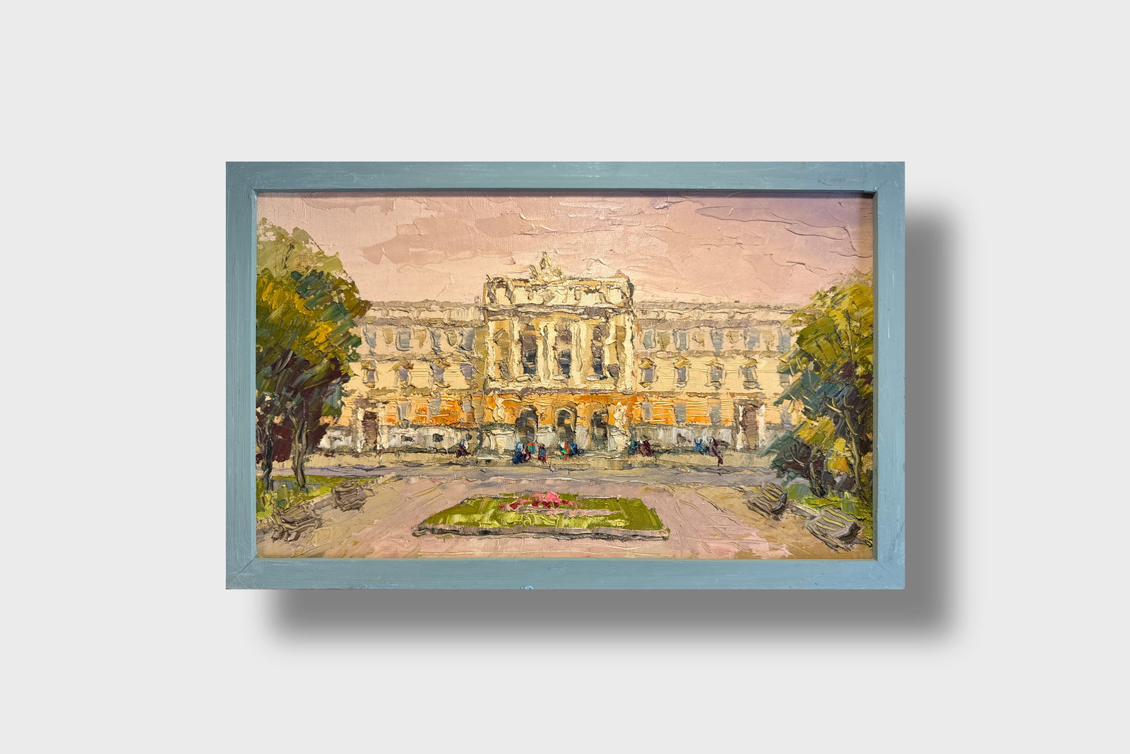 Oil painting with frame Ivan Franko National University of Lviv K. Leonid - 9