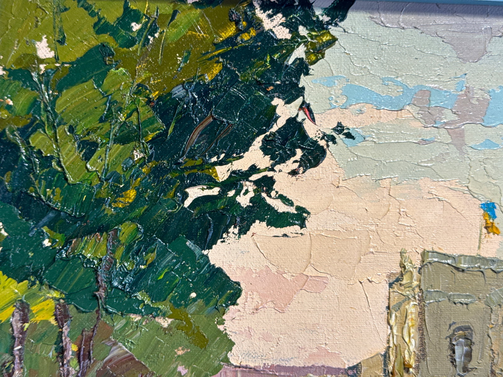 Oil painting with frame Ivan Franko National University of Lviv K. Leonid - 2