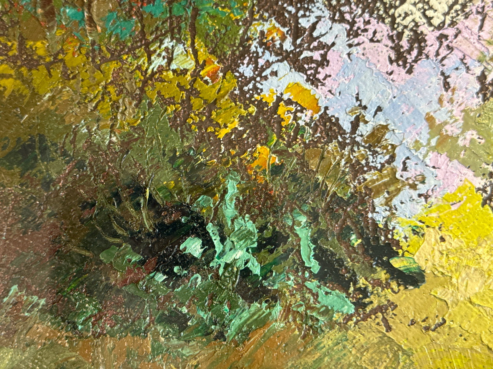 Oil painting with frame Summer K. Leonid - 4