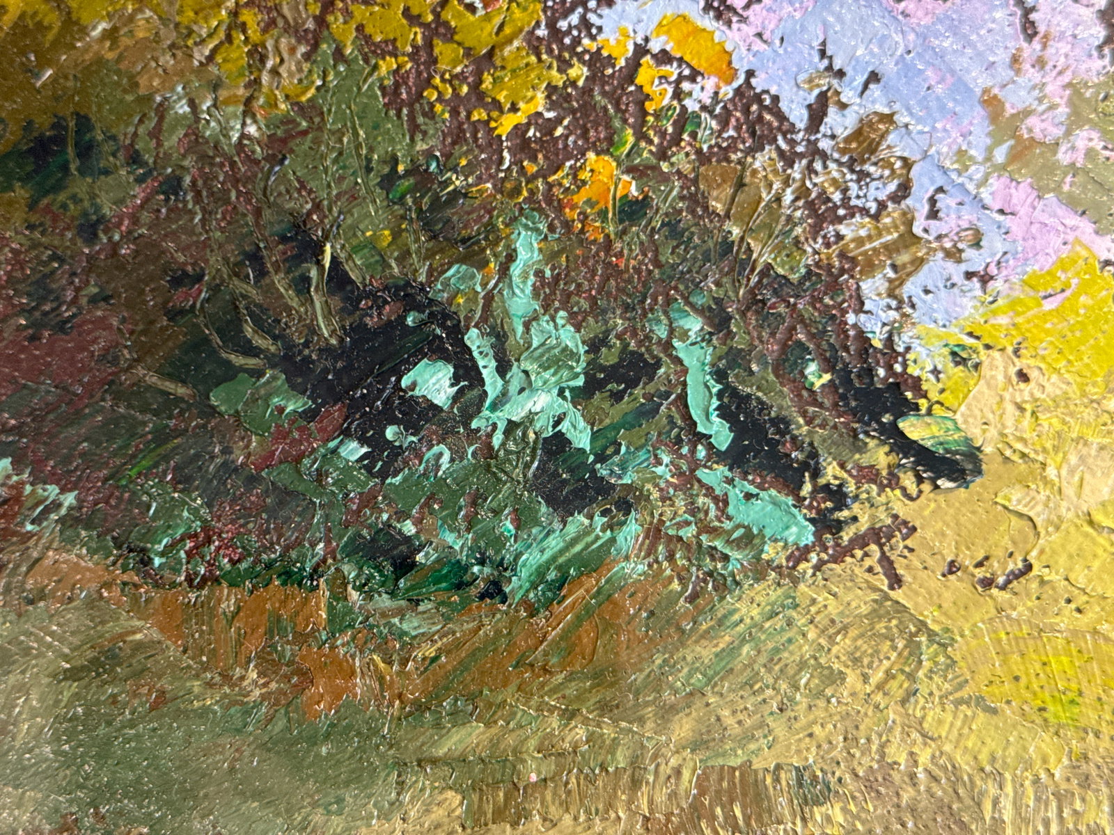 Oil painting with frame Summer K. Leonid - 5