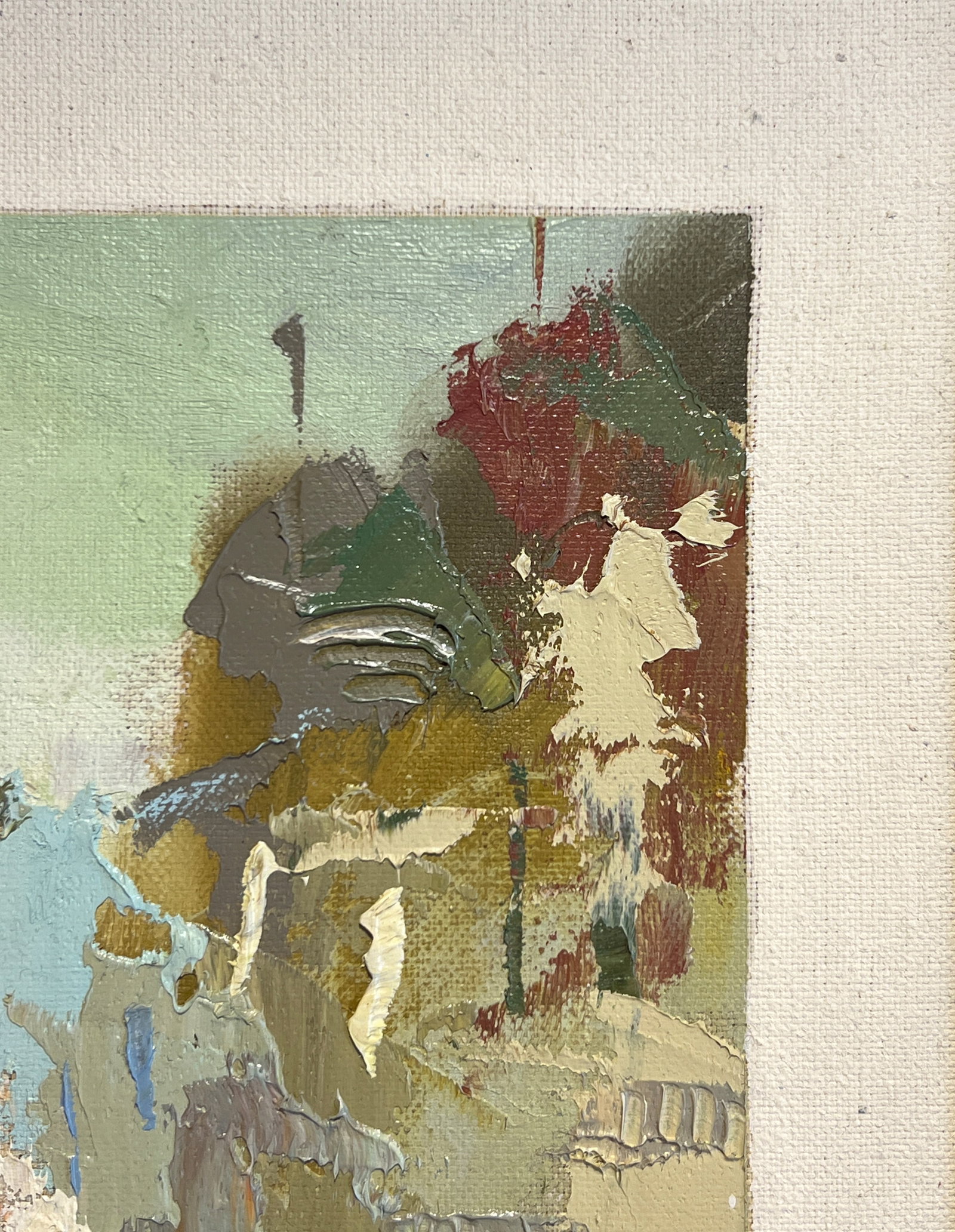 Oil painting with frame city K. Leonid - 6