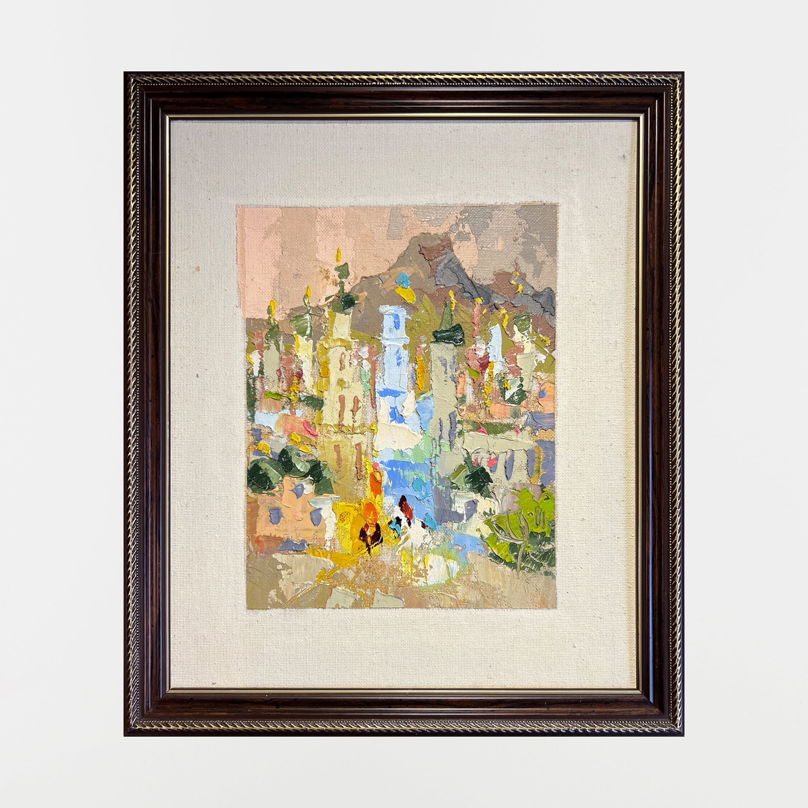 Oil painting with frame Lviv K. Leonid - 2