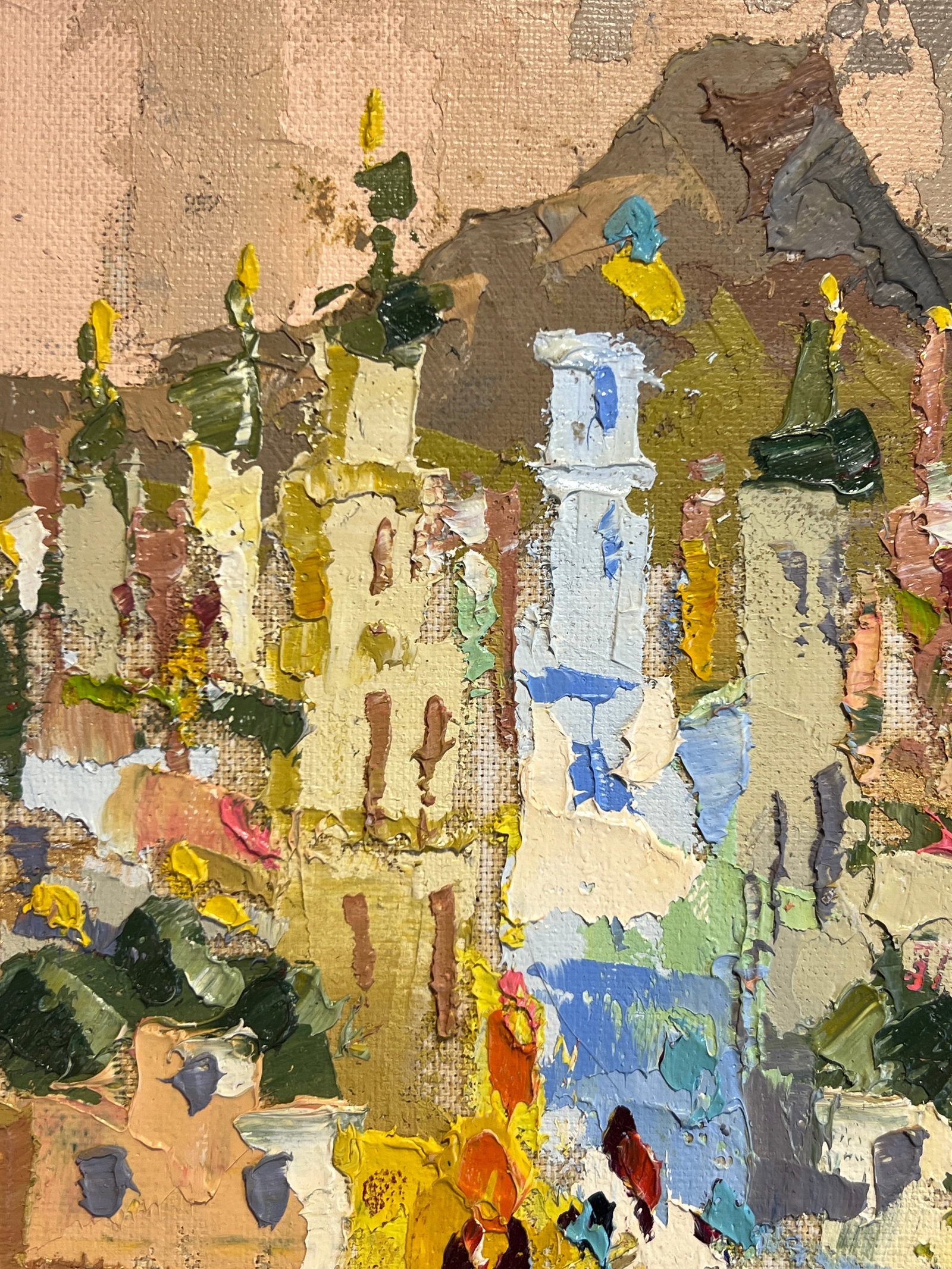 Oil painting with frame Lviv K. Leonid - 5