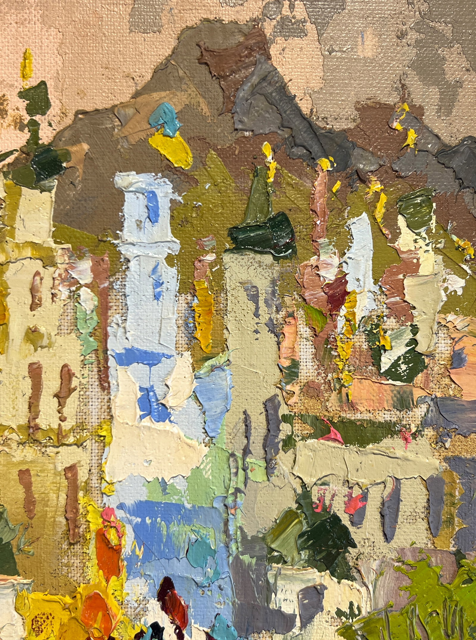 Oil painting with frame Lviv K. Leonid - 6