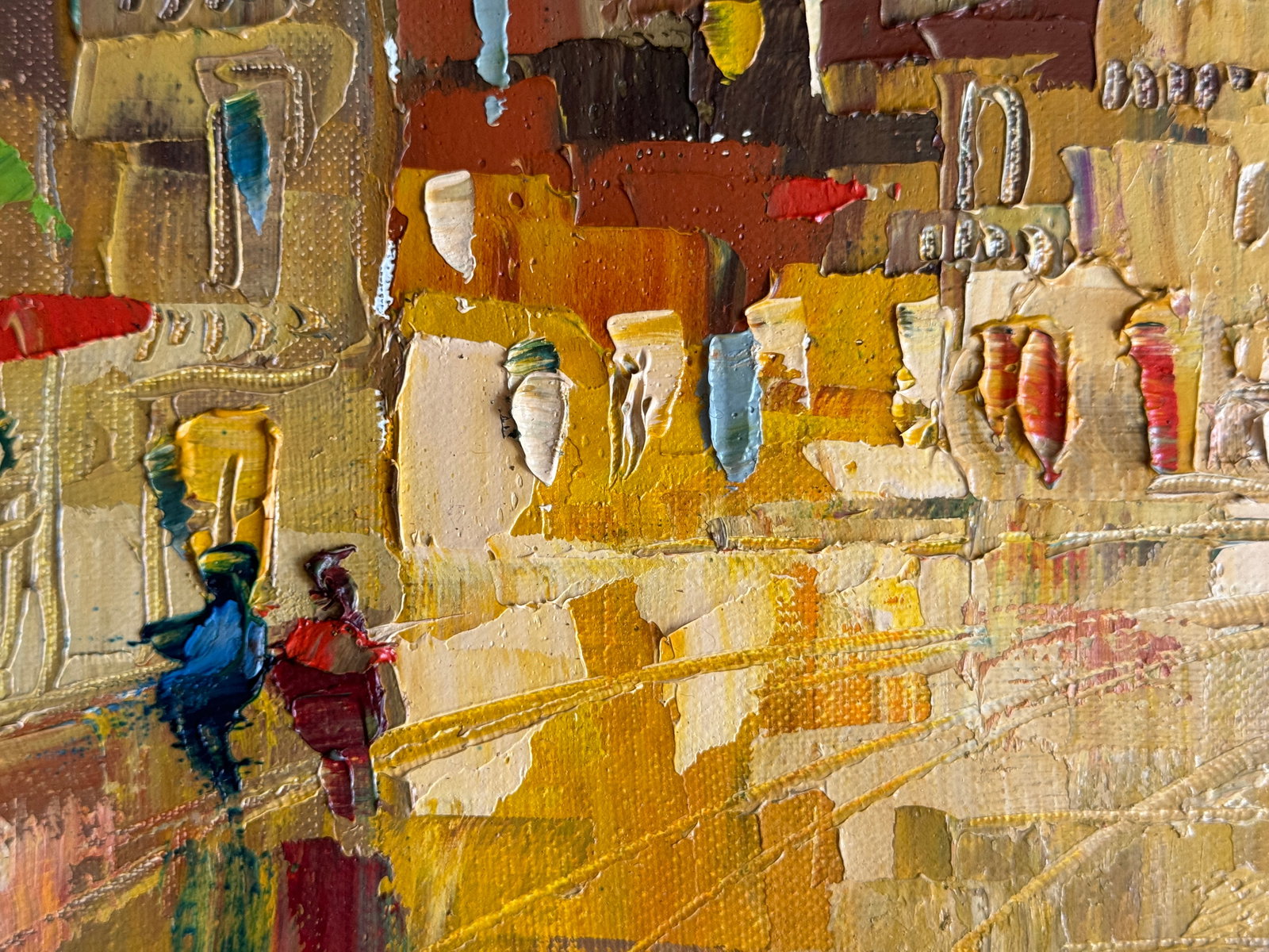 Oil painting with frame it's evening K. Leonid - 5