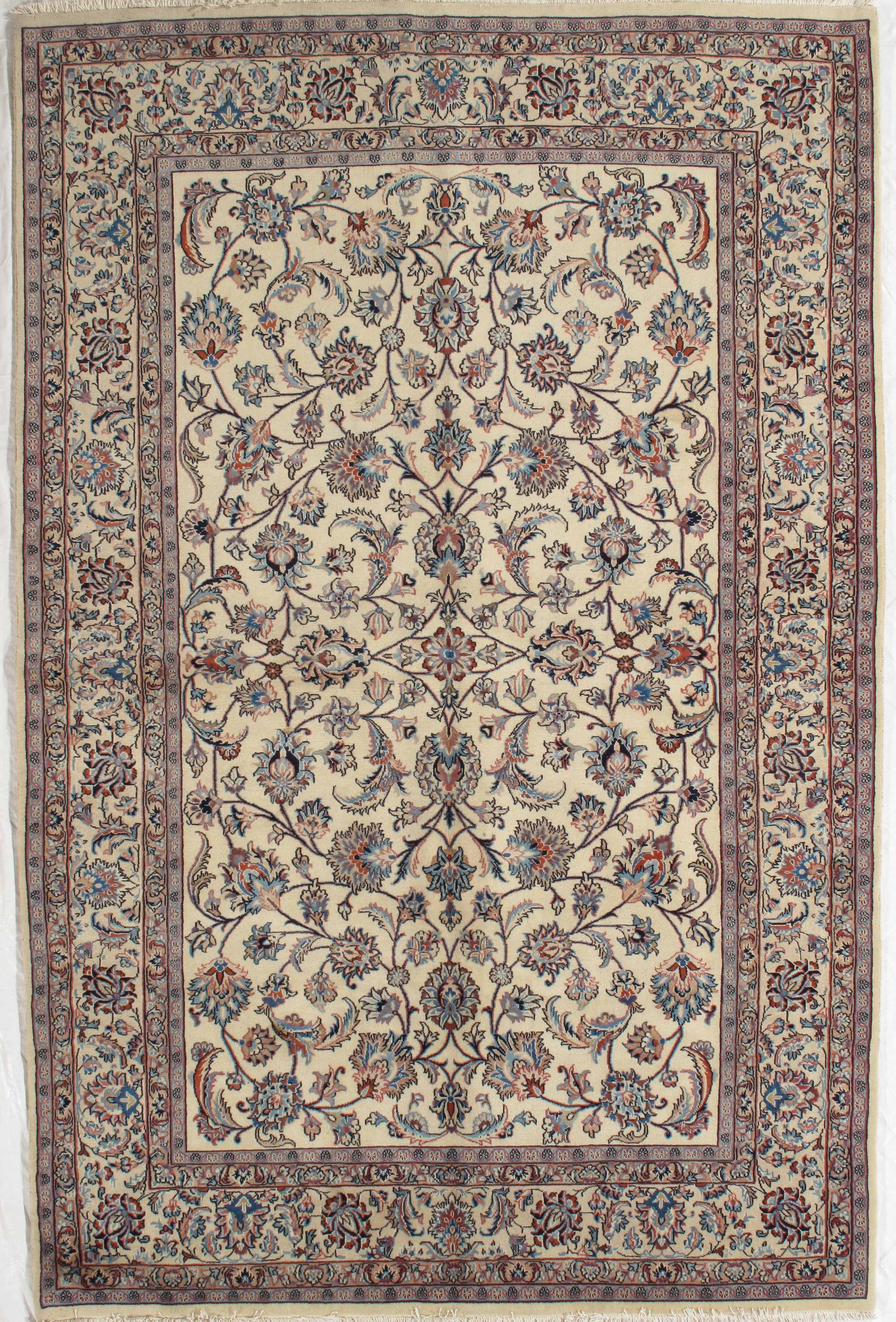 Mashad 6.6x9.9: Title:Mashad 6.6x9.9Origin:IranYear:NewMaterials:woolSize:6.6x9.9Description:Mashad Reserve: $1,700.00 Shipping:Domestic: Flat-rate of $150.00 to anywhere within the contiguous