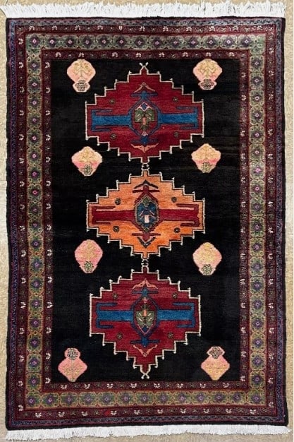 Unique Persian Hamedan Rug 5.4x8' - 11
