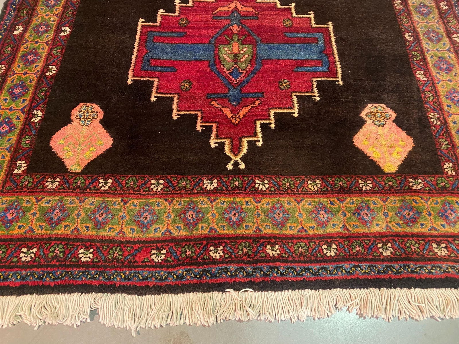 Unique Persian Hamedan Rug 5.4x8' - 2