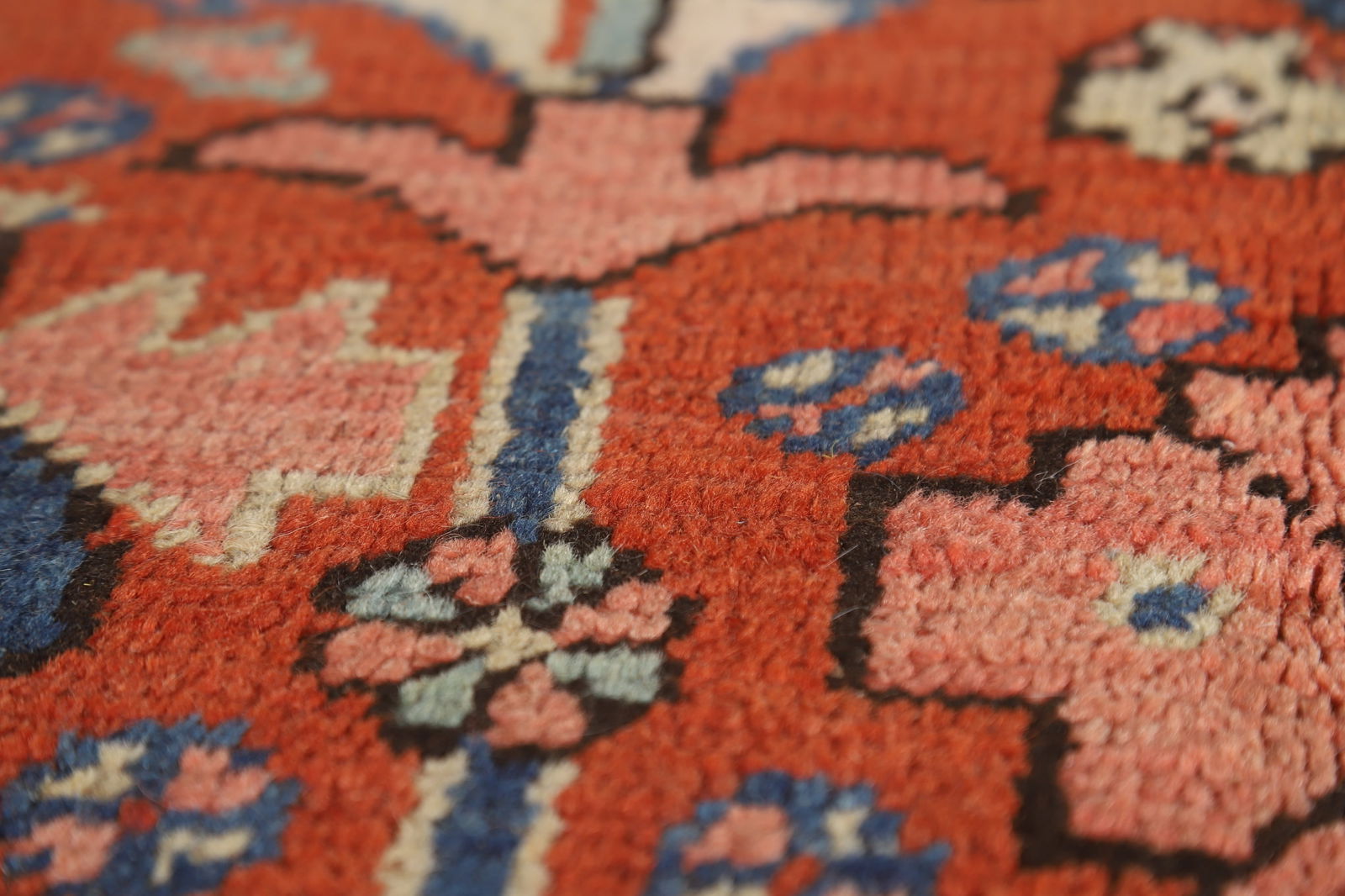 Pre-1900 Vegetable Dye Heriz Serapi Persian Area Rug 9x12 - 11