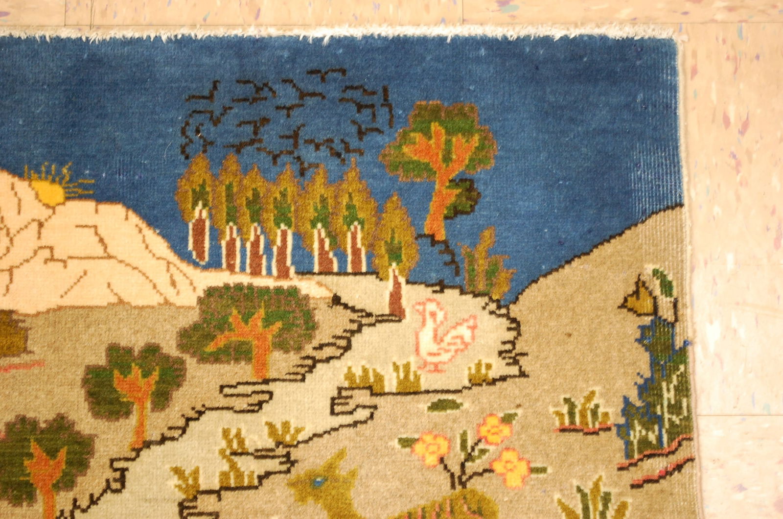 Persian KESHAN RUG 1'10"x3' - 4