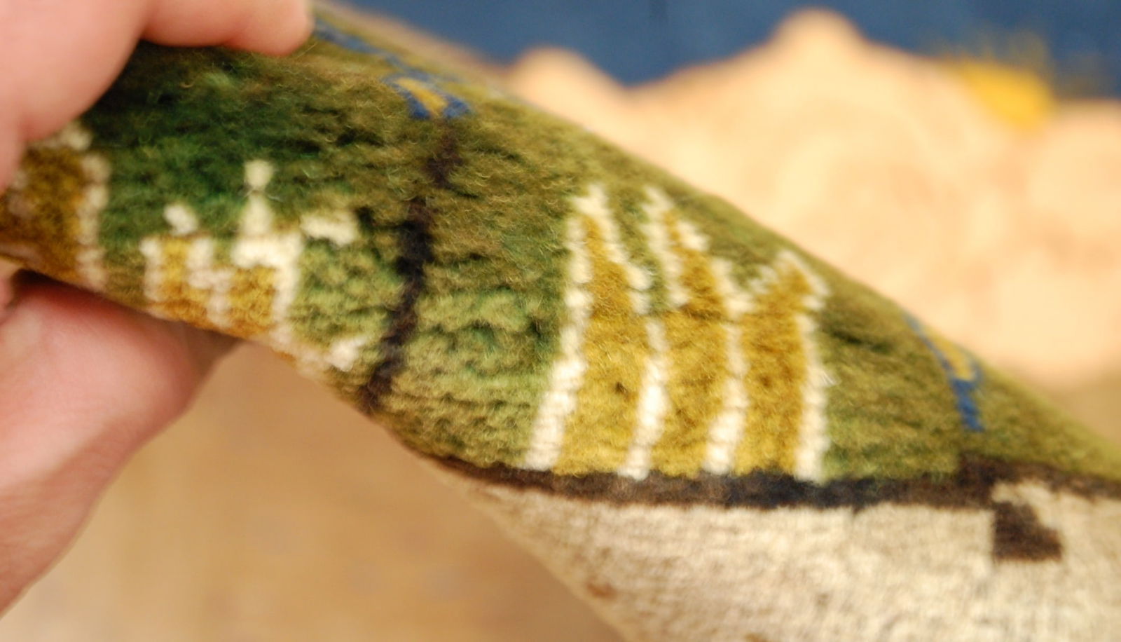 Persian KESHAN RUG 1'10"x3' - 7