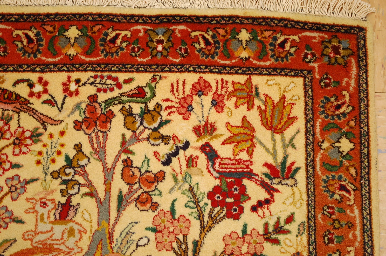 PERSIAN TABRIZ RUG 2' x 2'10" - 4