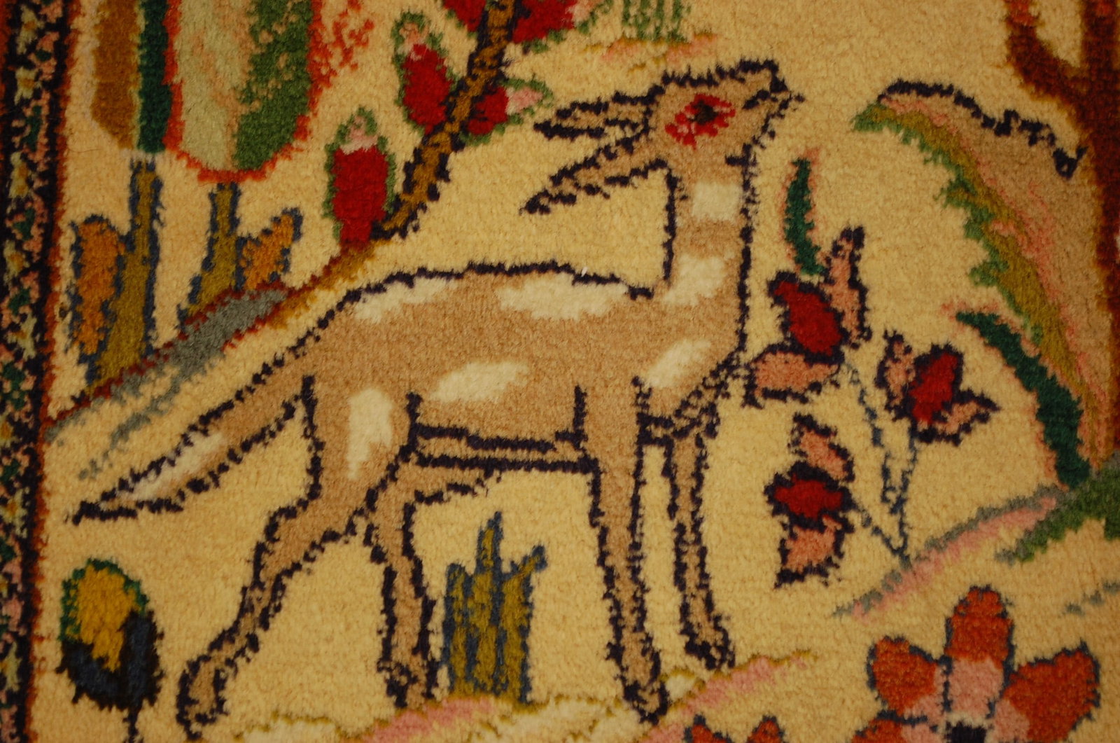 PERSIAN TABRIZ RUG 2' x 2'10" - 8