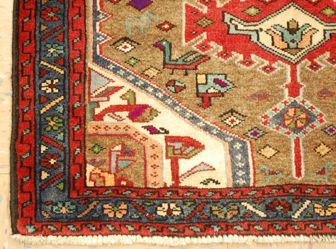 PERSIAN MALAYEER RUG 2'10"x4'10" - 4