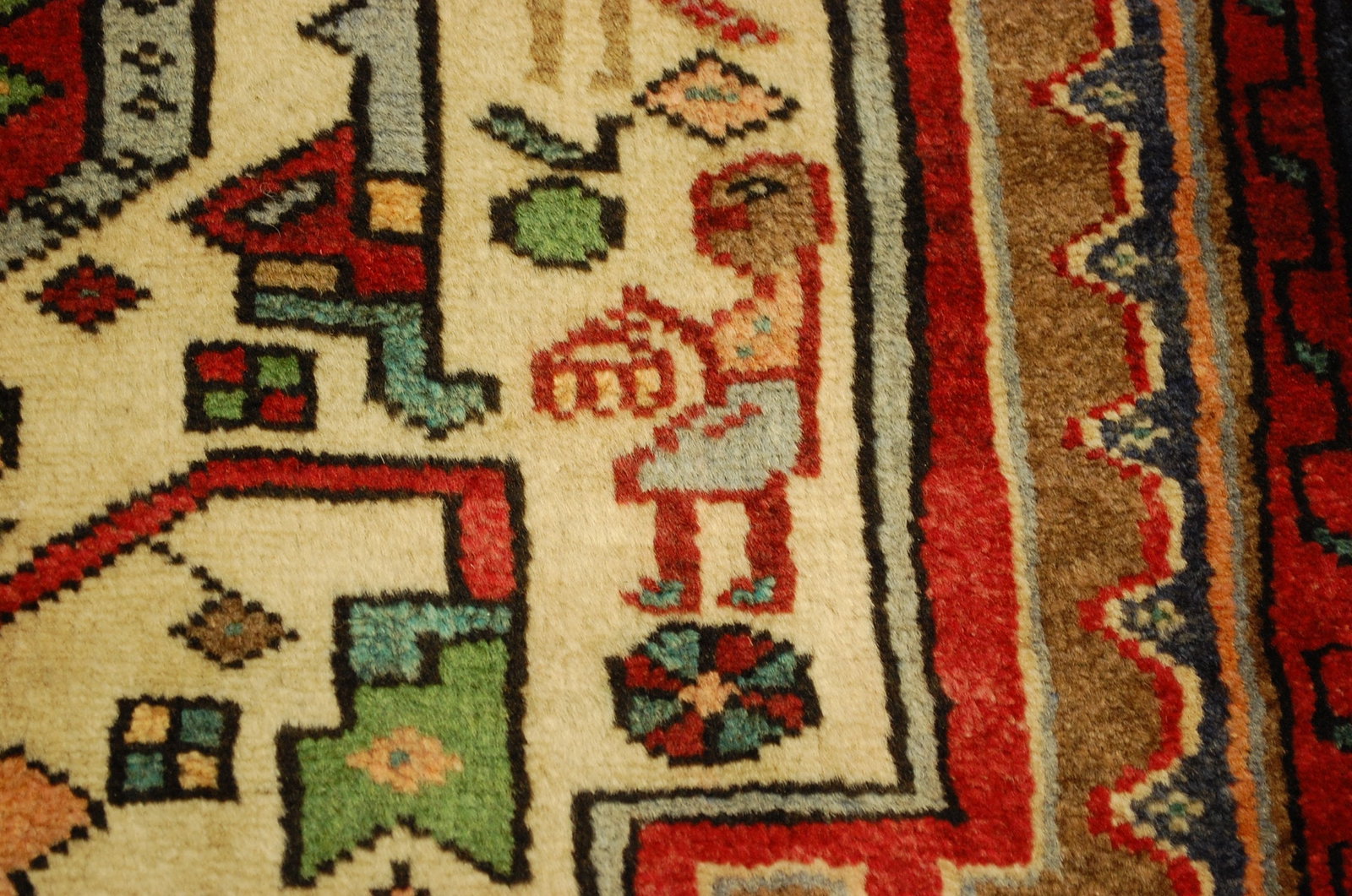 PERSIAN MALAYEER RUG 2'10"x4'10" - 9