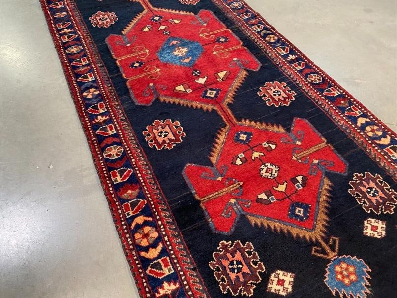 Stunning Persian Runner 3.3x9.9 - 2