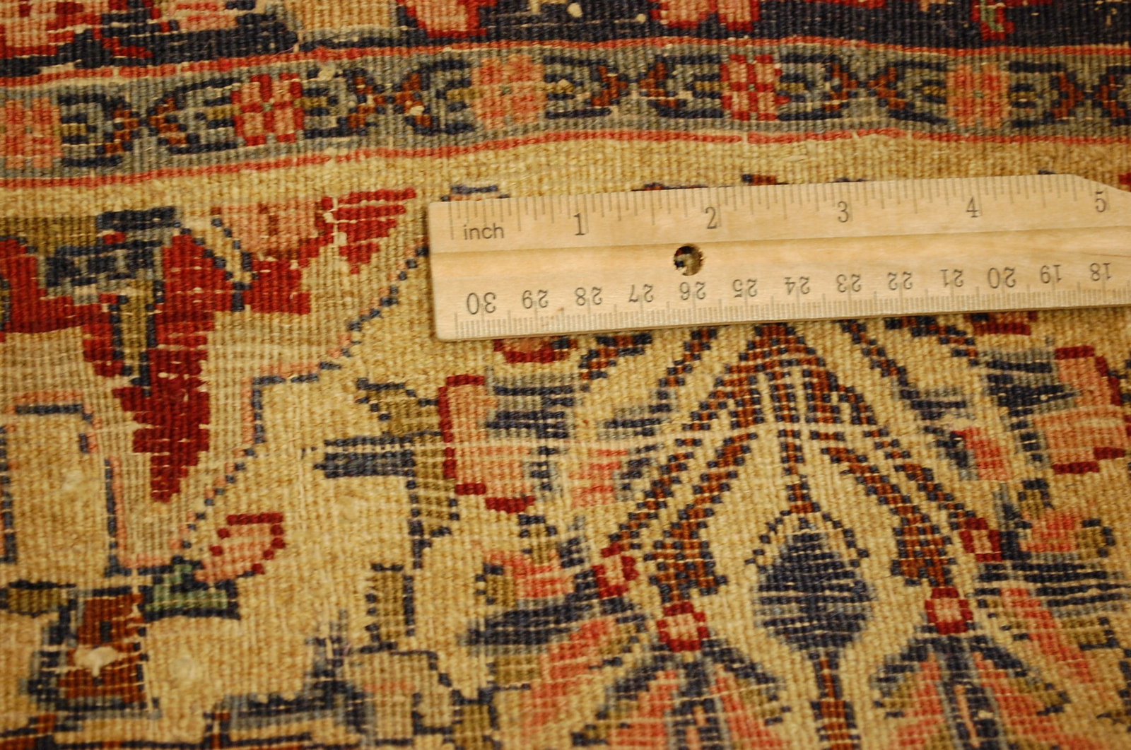 PERSIAN BIJAR RUG 3'8" x 4' 4".. - 10