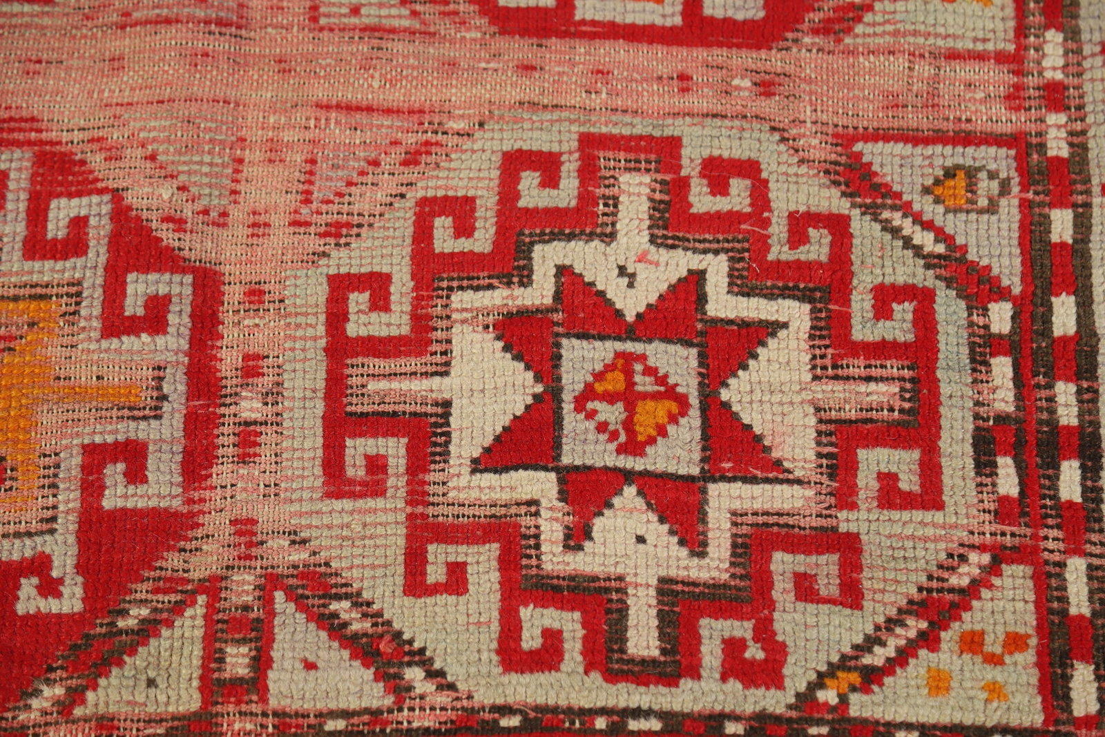 Pre-1900 Vegetable Dye Anatolian Turkish Runner Rug 4x10 - 9