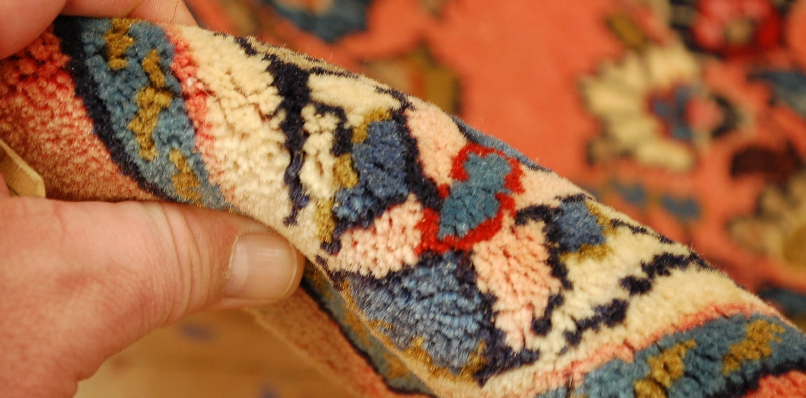 Persian SARUK RUG 2'7" x 3'9" - 9