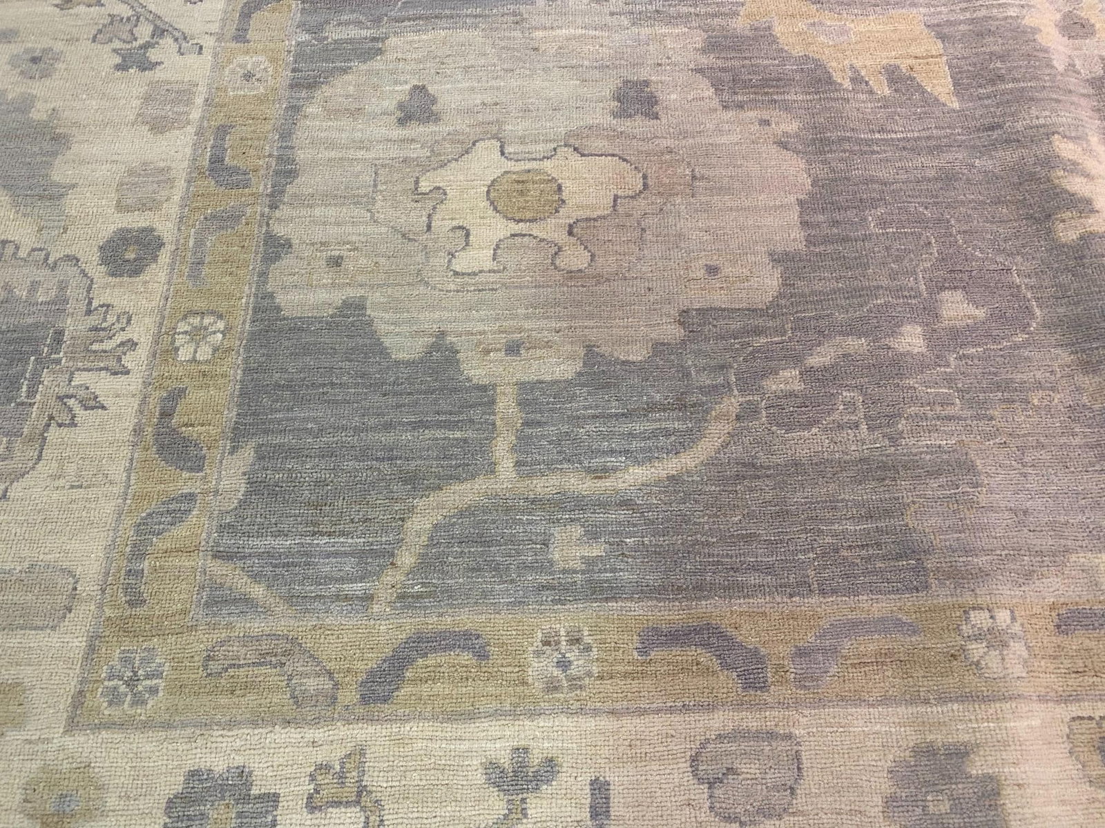 Magnificent Oushak Rug 9.1x12' - 5
