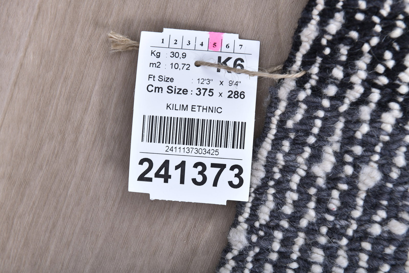 9'4'' x 12'3'' Turkish Handmade Kilim Rug - 241373 - 13