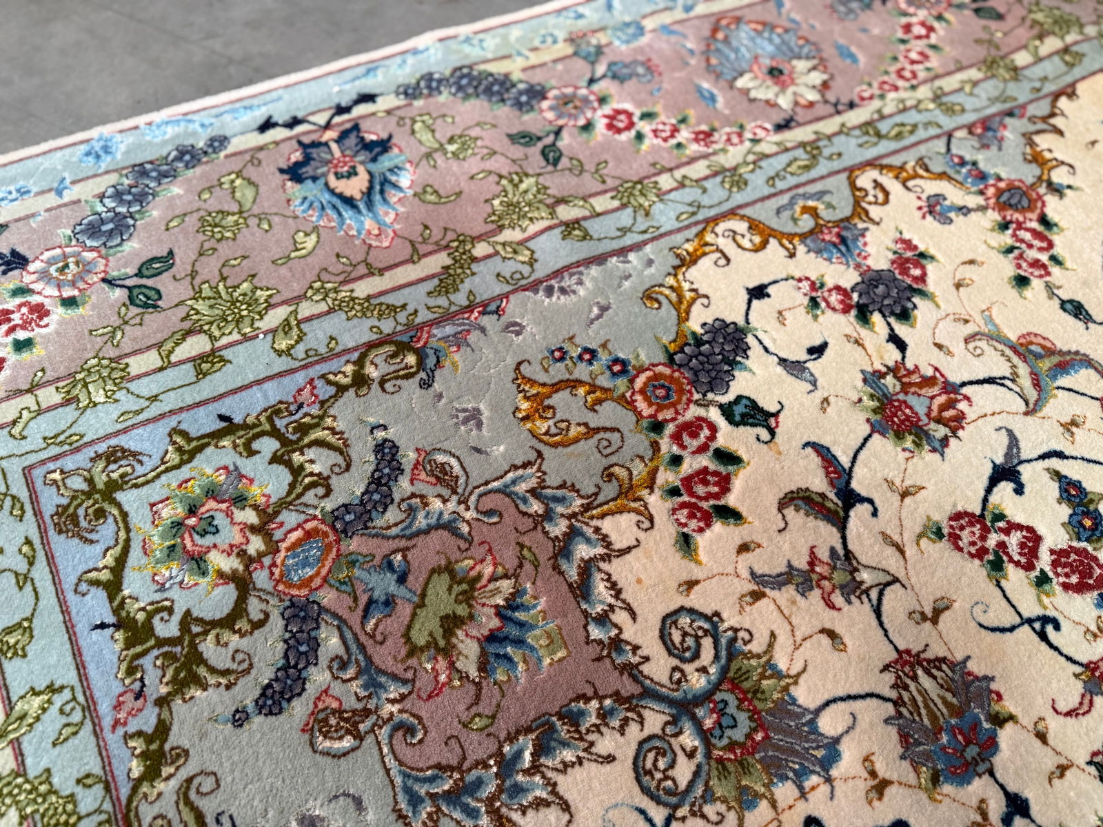 Auth Persian Masterpc Silk & Wool 6.8x10 - 7