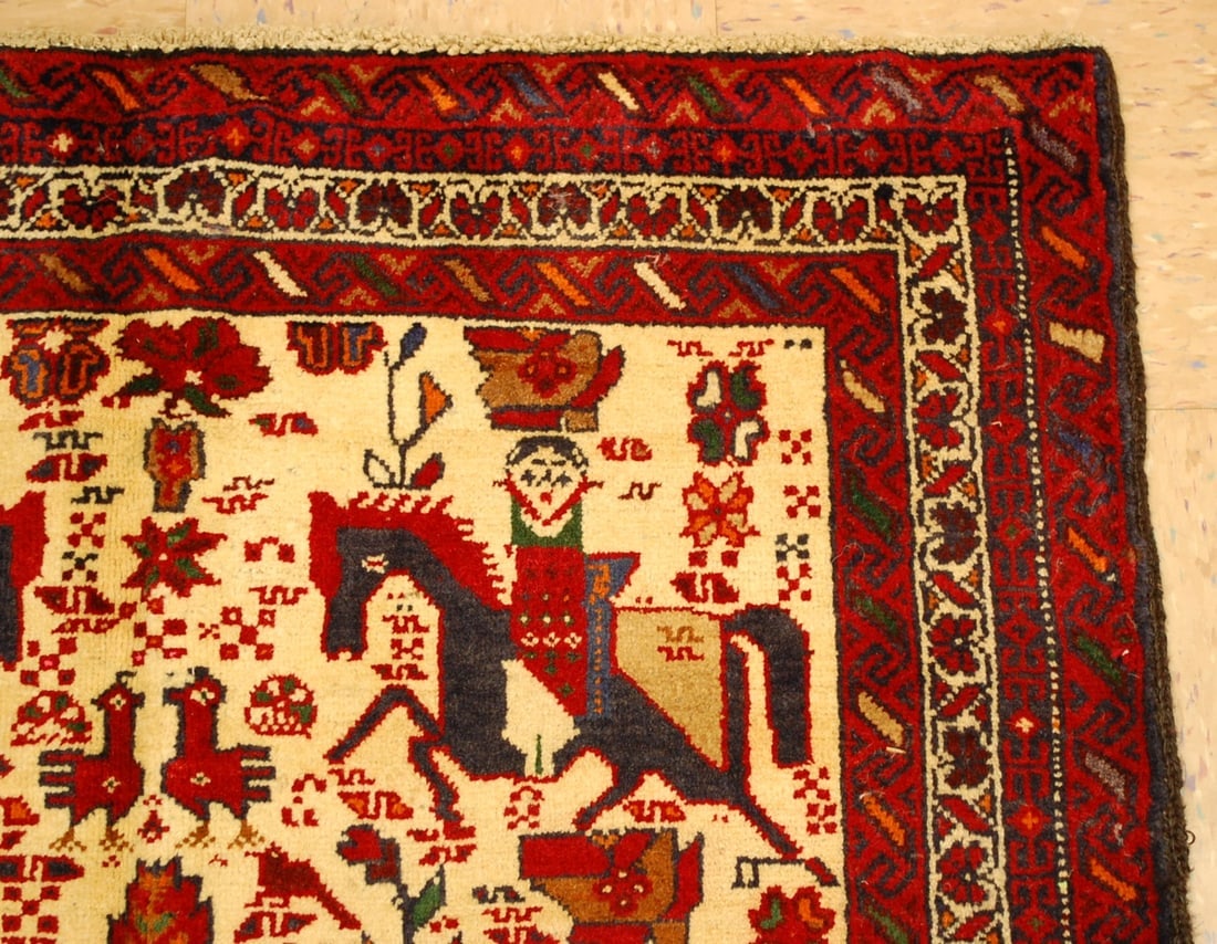 Persian Balochestan Persian RUG 3'7"X6'4" - 6