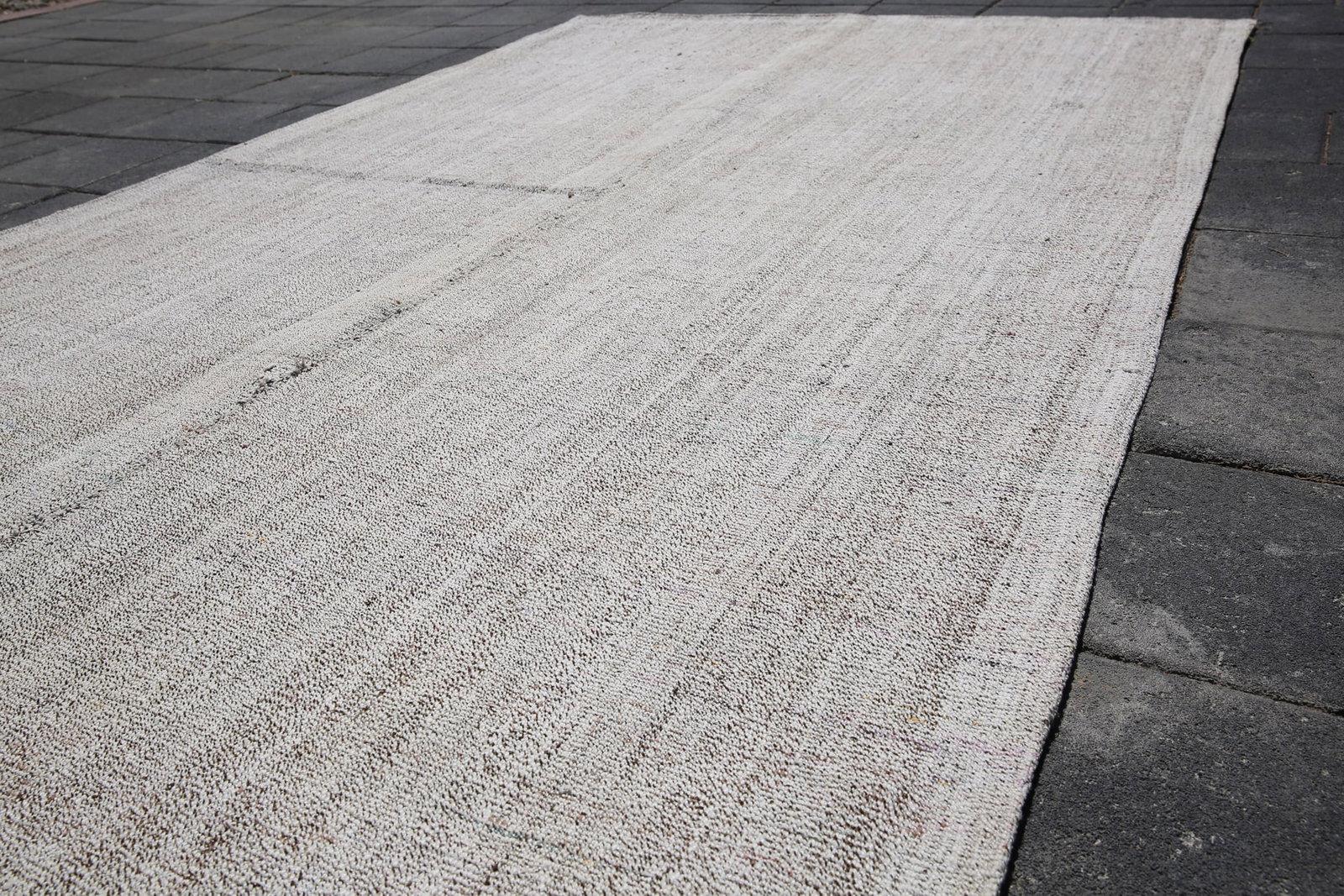 6'10'' x 9'9'' Turkish Handmade Kilim Rug - 258 - 14