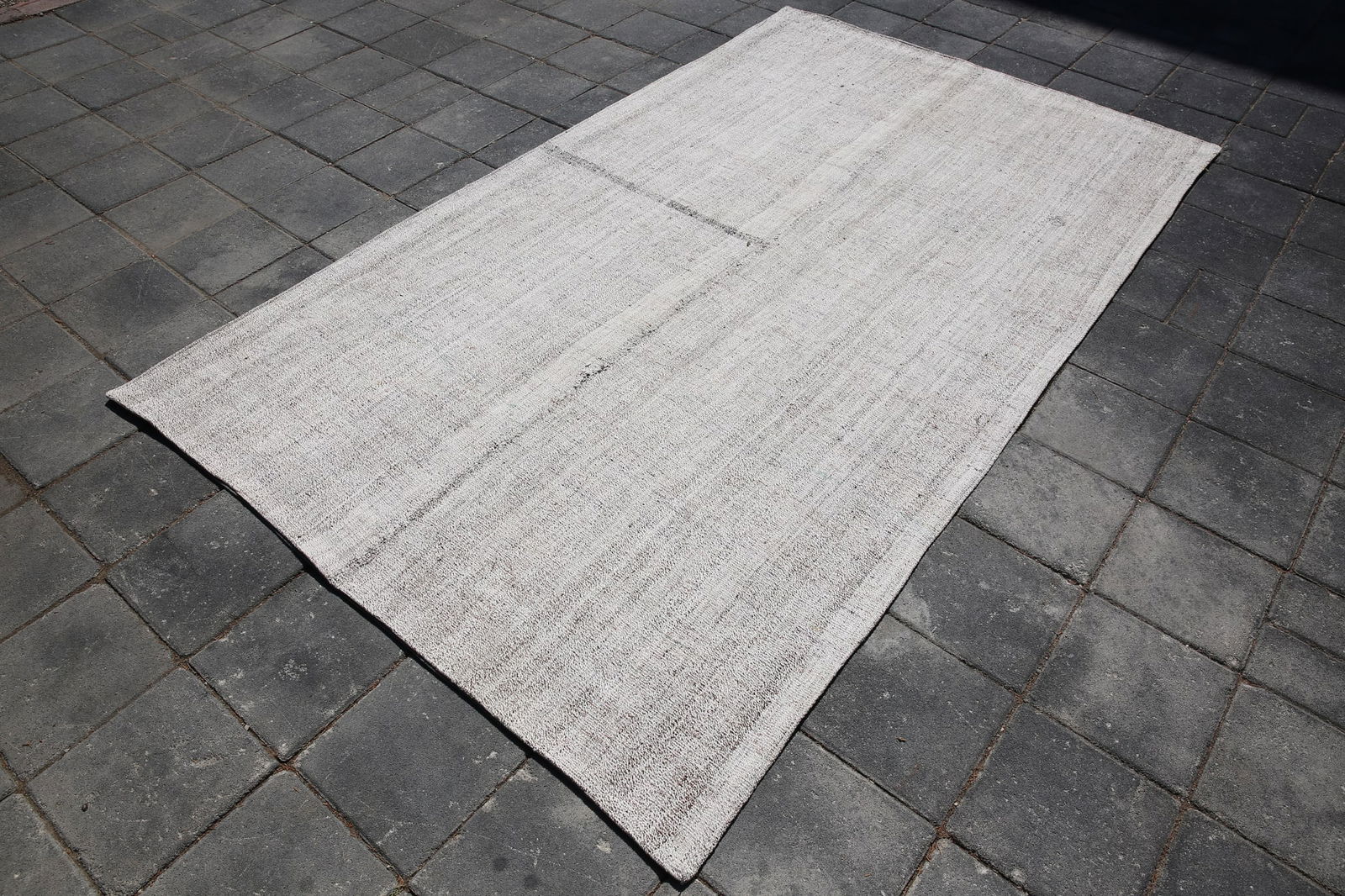 6'10'' x 9'9'' Turkish Handmade Kilim Rug - 258 - 2