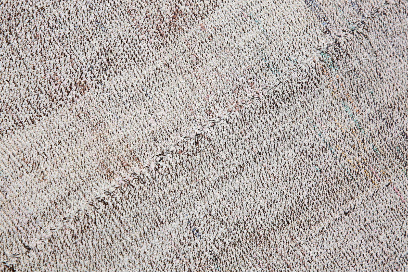 6'10'' x 9'9'' Turkish Handmade Kilim Rug - 258 - 7