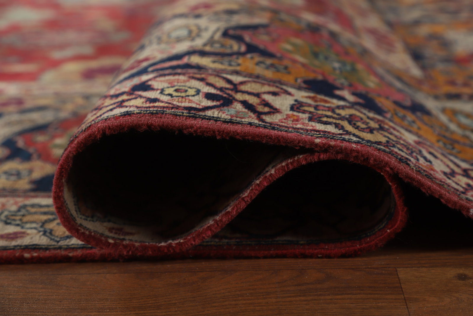 Pre-1900 Vegetable Dye Tabriz Persian Large Rug 10x14 - 13