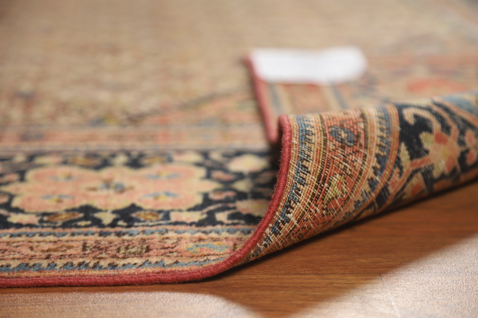 Pre-1900 Vegetable Dye Sarouk Farahan Persian Area Rug 5x8 - 19