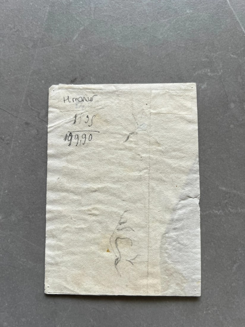 Vintage Drawing Original Man, Portrait, People Sketch Academic Artwork - 8