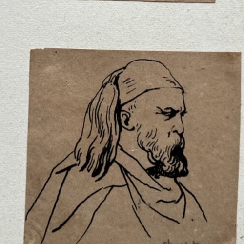 Drawing Original Nicolas-Toussaint CHARLET (1792-1845) Men, Military, Portrait - 7