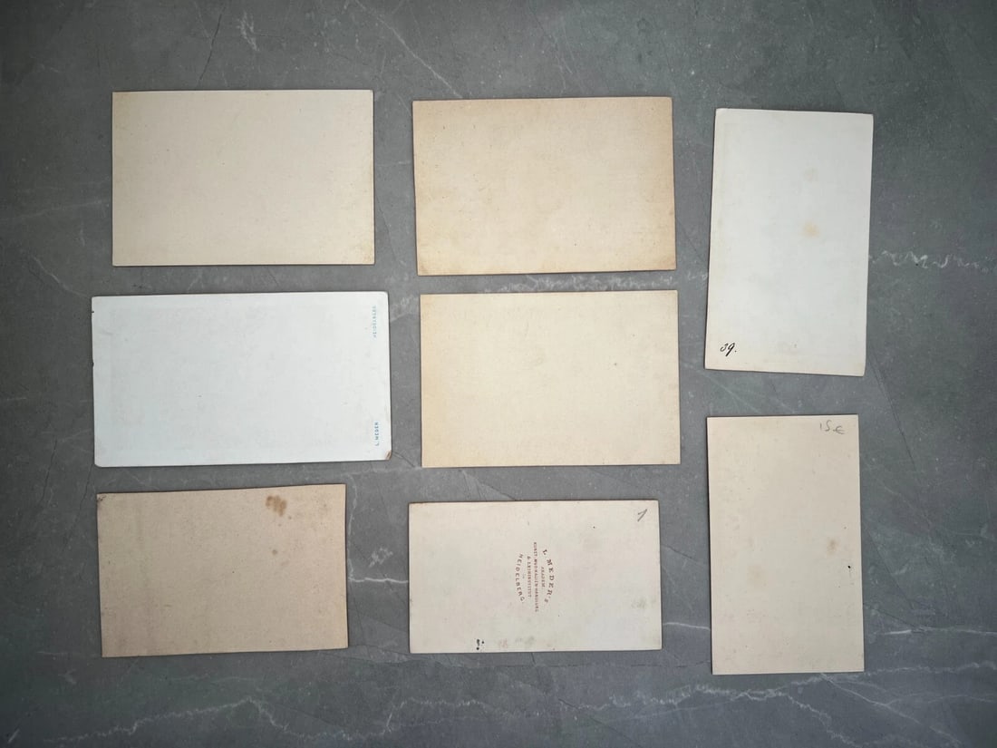 Antique European Landscape Prints - Set of 8 Vintage Photo Cards - 2