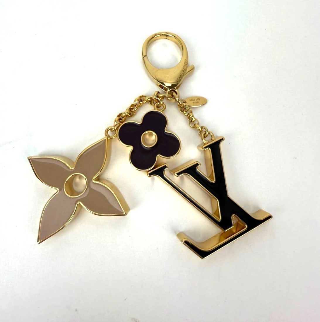 Louis Vuitton Fleur de Monogram Bag Charm Key Holder - 2