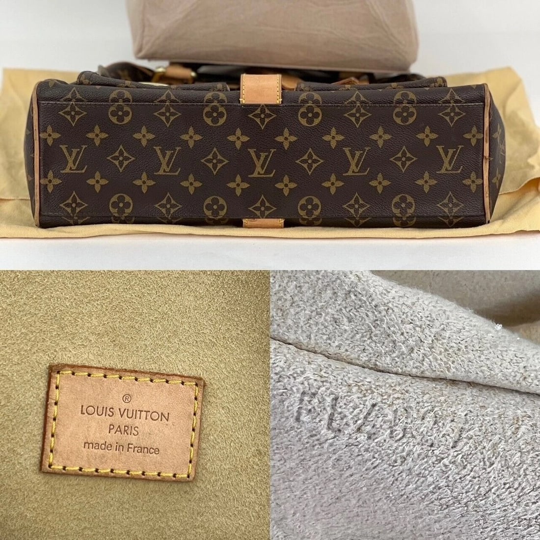 Louis Vuitton Manhattan GM Monogram Canvas Shoulder Hand Bag - 3