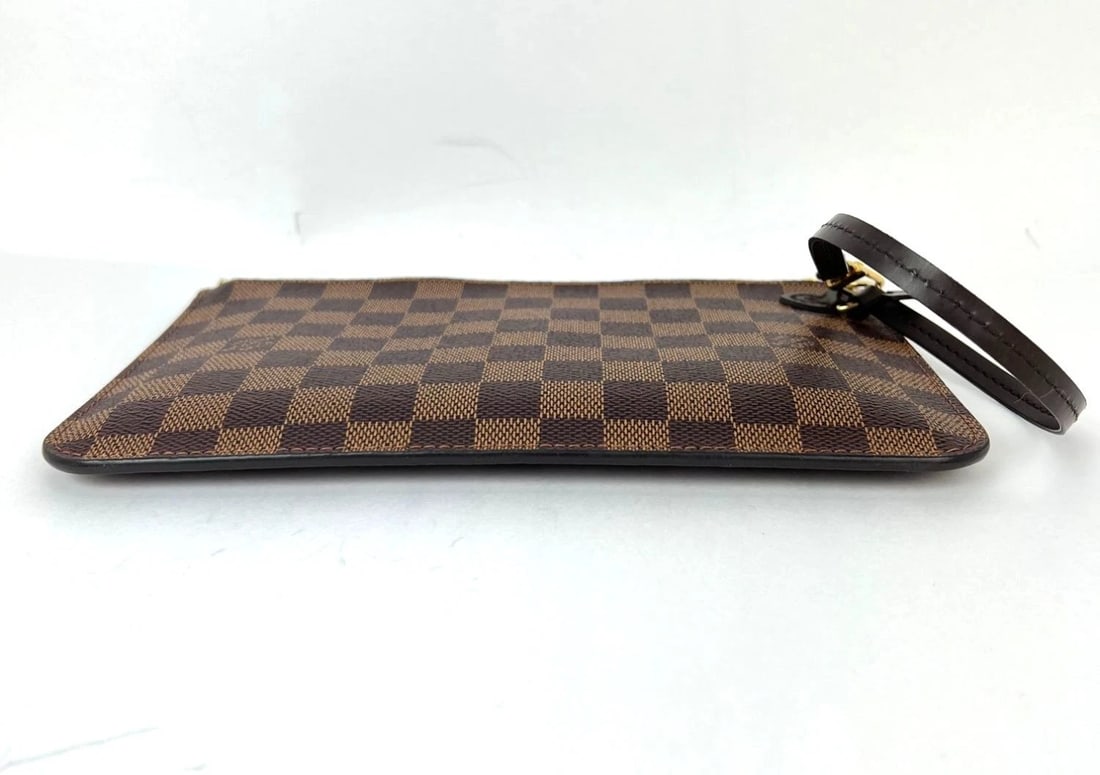 Louis Vuitton Pochette Damier Ebene from Neverfull Clutch Crossbody Bag - 10