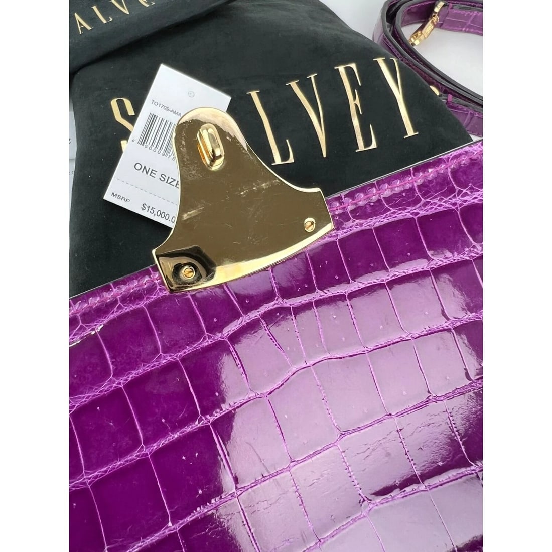 Stalvey Top Handle 2.0 Alligator Bag Crossbody Luxury - 10