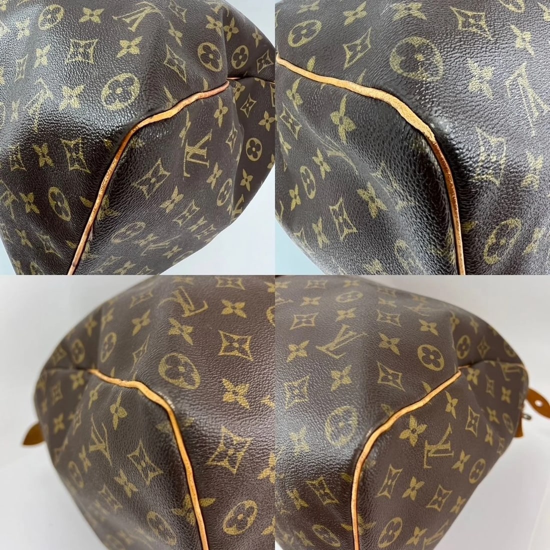 Louis Vuitton Keepall 50 Monogram Canvas Duffle Bag Vintage Luggage - 16