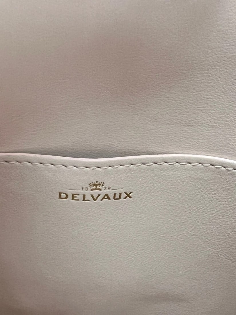 Delvaux Box Calfskin Mini Pin Daily Surpique Red Leather Bucket Bag - 5